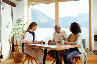 Old Couple Taking Retirement Advice - Tax Efficient Retirement