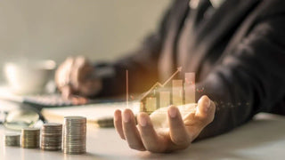 Person Showing Investment Growth - Personal Finance Investing
