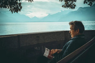 Man Sitting - Can Americans Retire in Switzerland