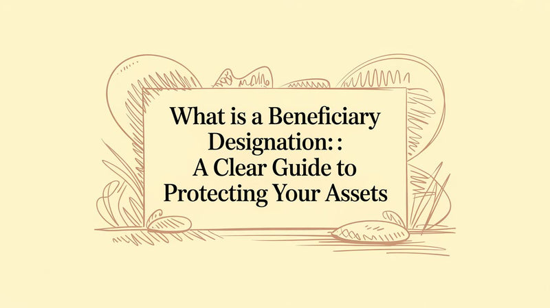what is a beneficiary designation: A Clear Guide to Protecting Your Assets